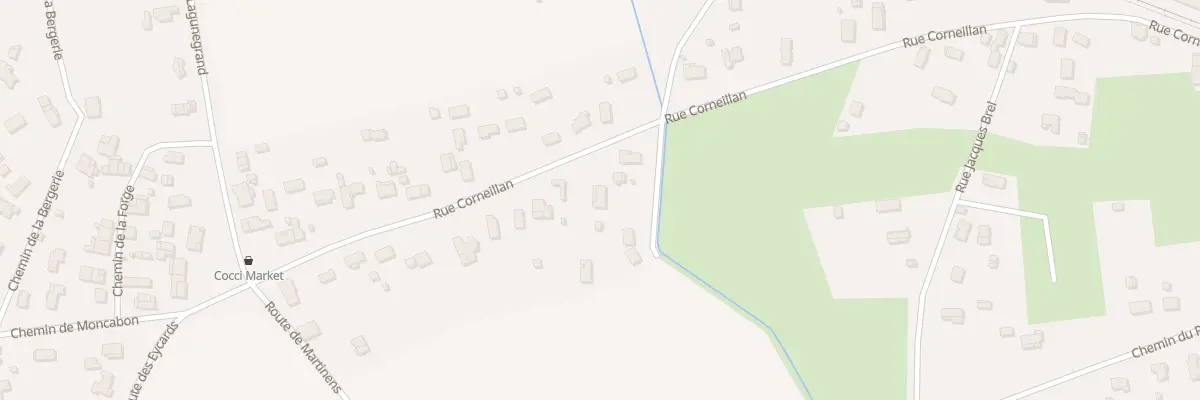 Plan du 32 Rue Corneillan Cantenac à Margaux-Cantenac