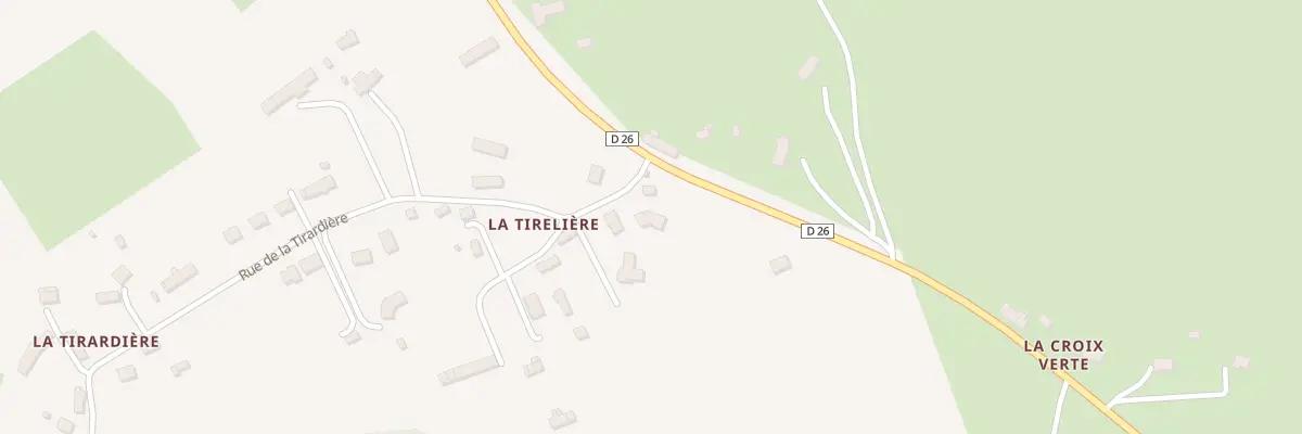 Plan du 1 Rue La Tireliere - Vassy à Valdallière