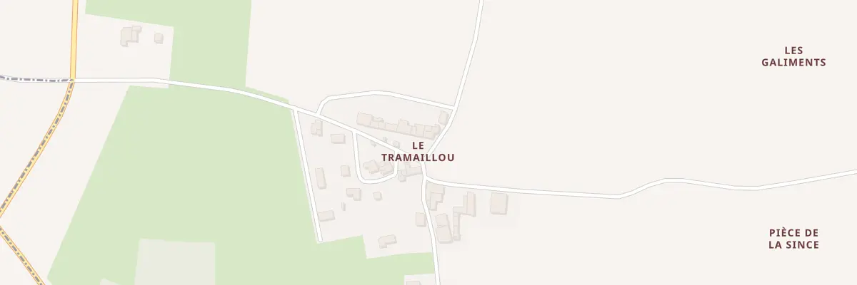 Plan du 5091 Le Tramaillou à Annezay