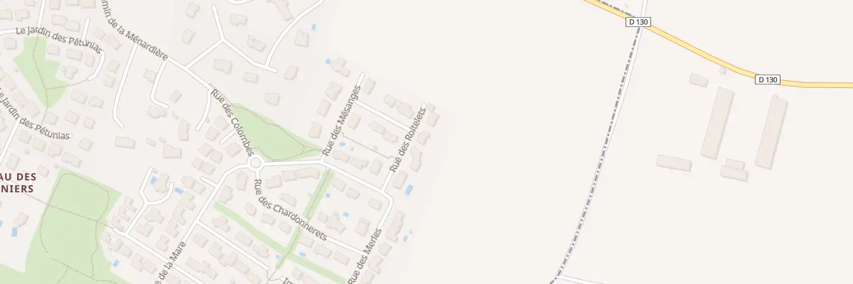 Plan du 6 Rue des Roitelets à Forcé