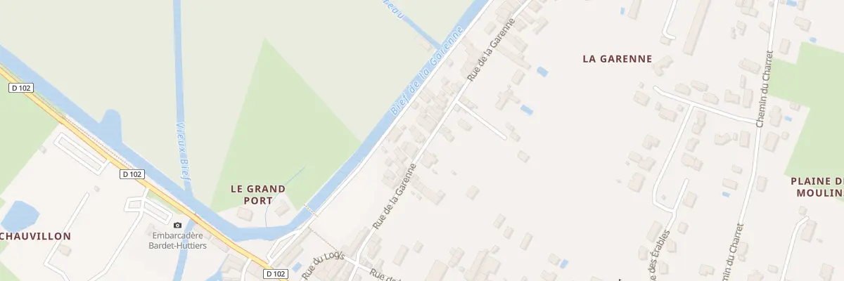 Plan du 39B Rue de la Garenne à Arçais