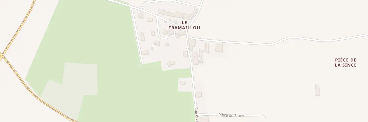 Plan du 5075 Le Tramaillou à Annezay