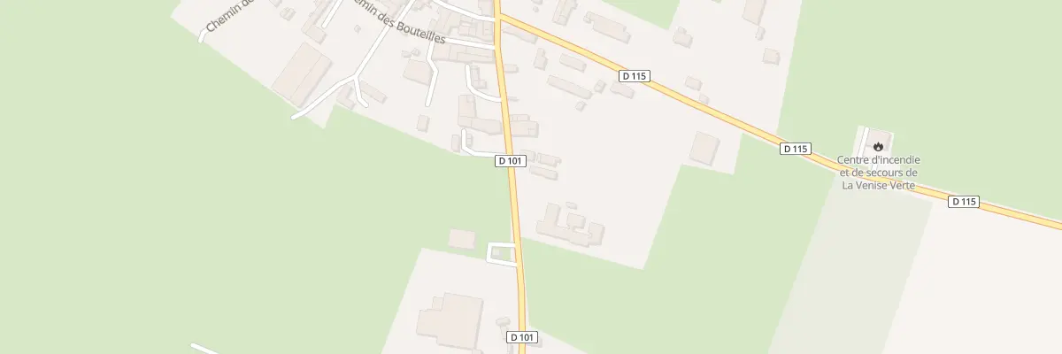 Plan du 15B Rte de Saint-Hilaire à Arçais