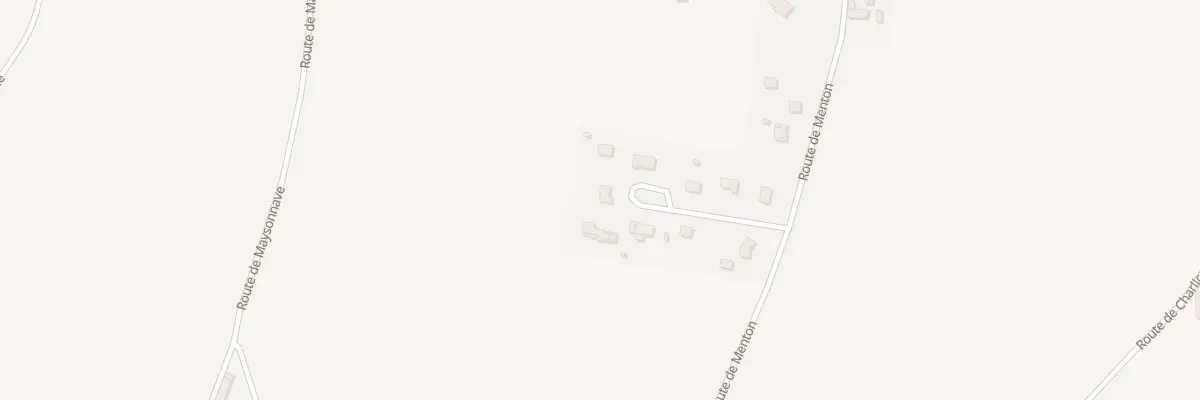 Plan du 6 Rte de Menton à Toulouzette