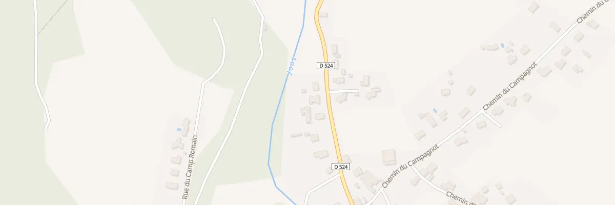 Plan du 12 Che de Dous à Géronce