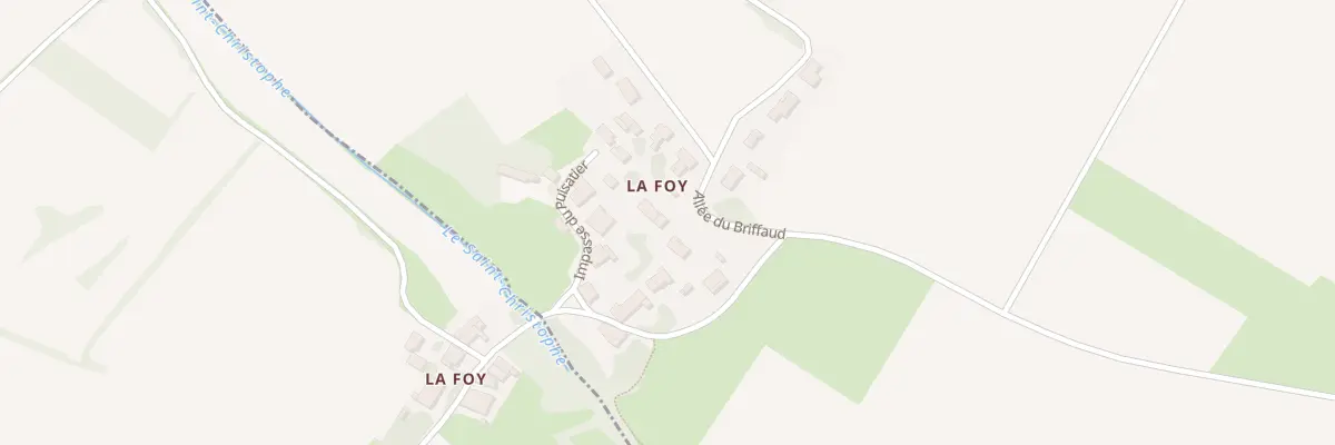 Plan du 5 All du Briffaud à Chermignac