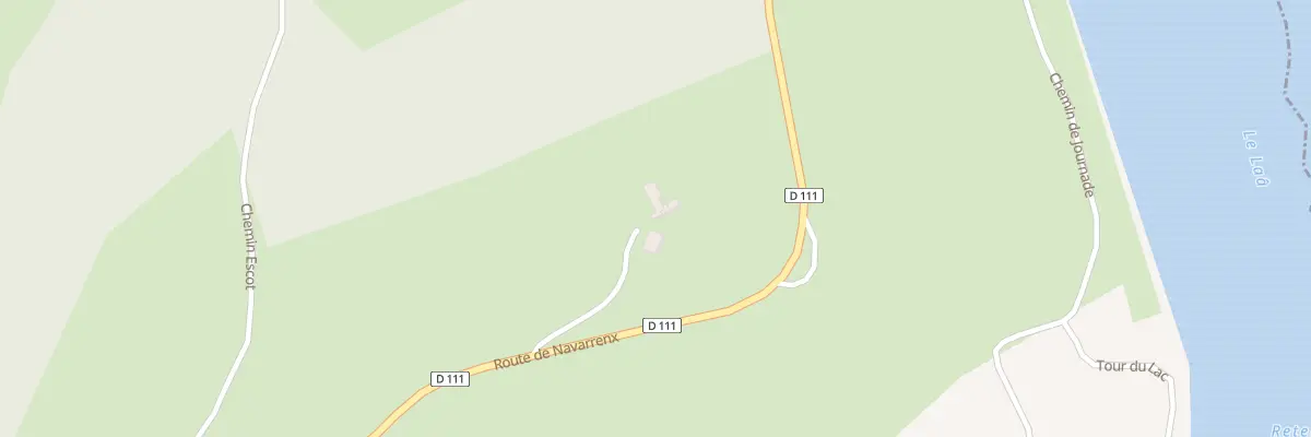Plan du 2 Che Bernède à Vielleségure