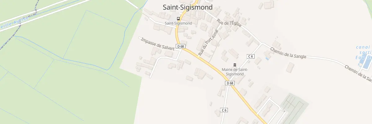 Plan du 16 Rue principale à Saint-Sigismond