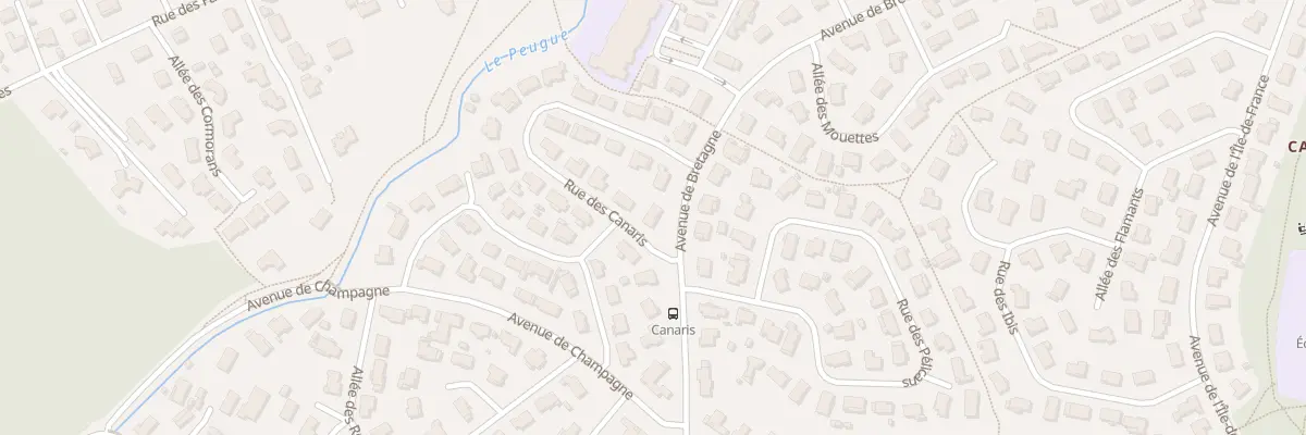 Plan du 23T Av de Bretagne à Pessac