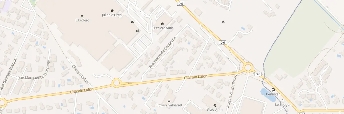 Plan du 26 Rue Pierre de Coubertin à Saint-Médard-en-Jalles