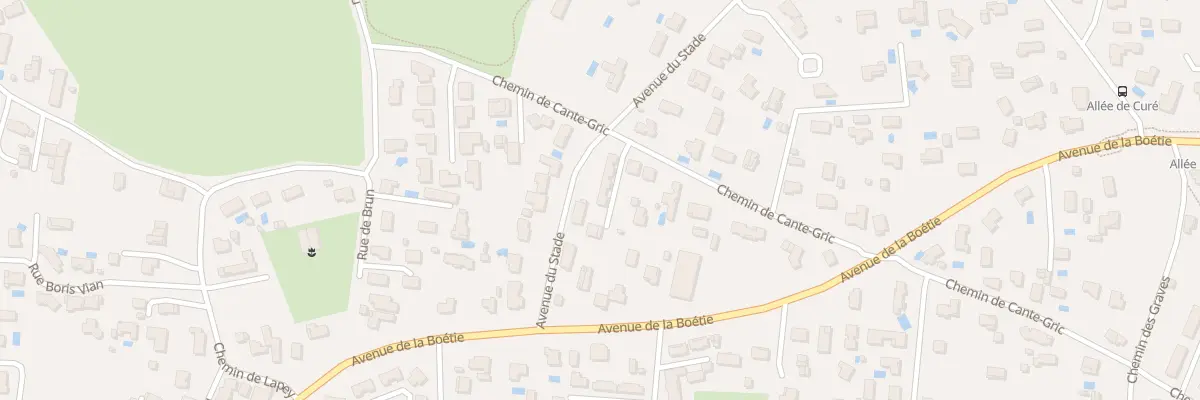 Plan du 71D Che de Cante Gric au Taillan-Médoc