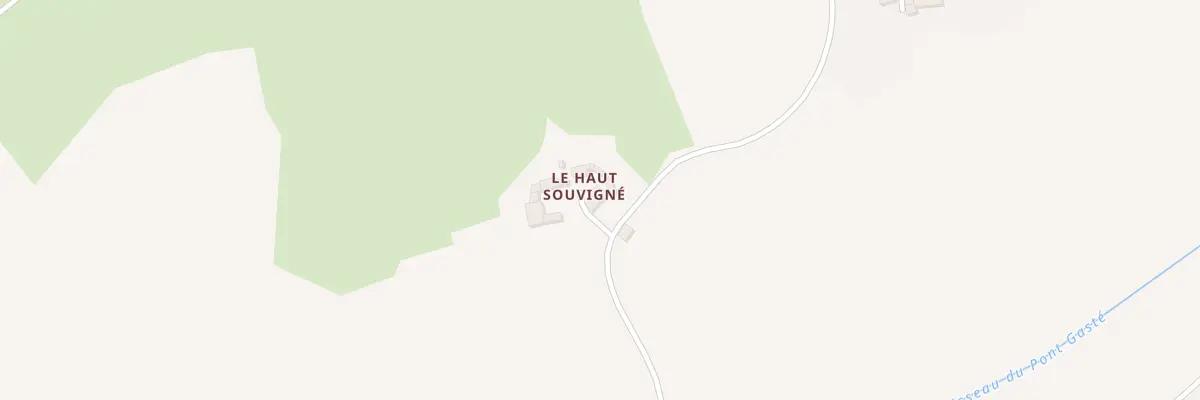 Plan du 2 Le Haut Souvigne à Saint-Mars-sur-Colmont