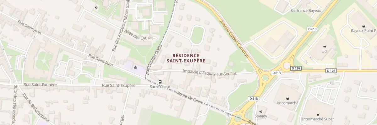 Plan du 3 Imp d’Esquay-sur-Seulles à Saint-Vigor-le-Grand