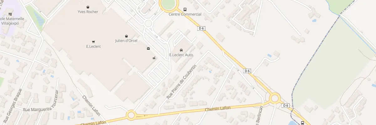 Plan du 5 Rue Pierre de Coubertin à Saint-Médard-en-Jalles