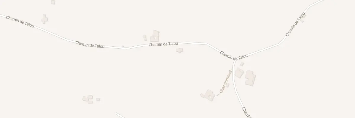 Plan du 1 Che de Talou à Ogenne-Camptort