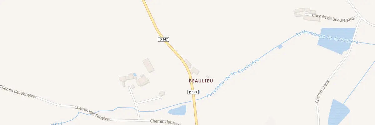 Plan du 5014 Beaulieu à Chanteloup-les-Bois