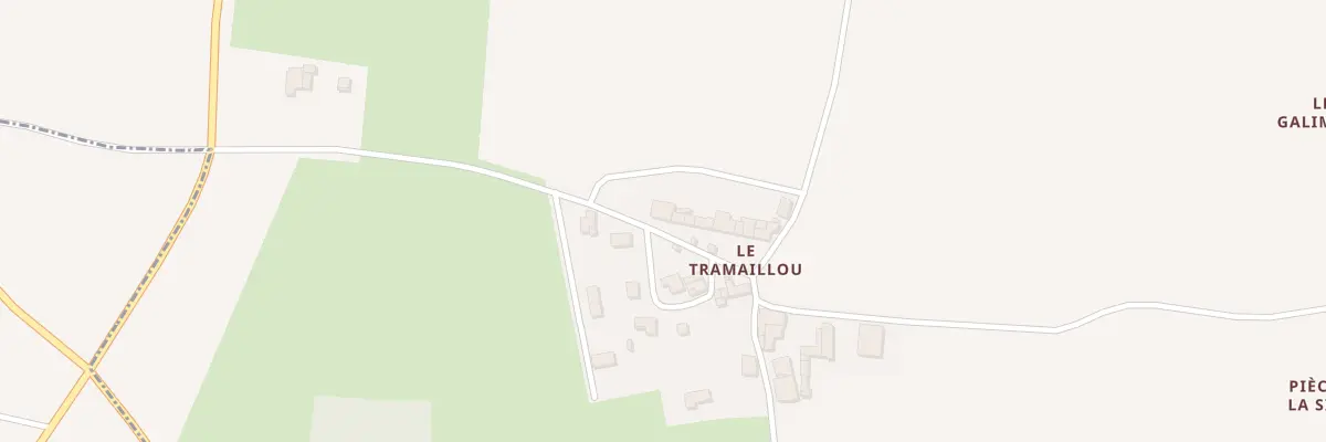 Plan du 5083 Le Tramaillou à Annezay