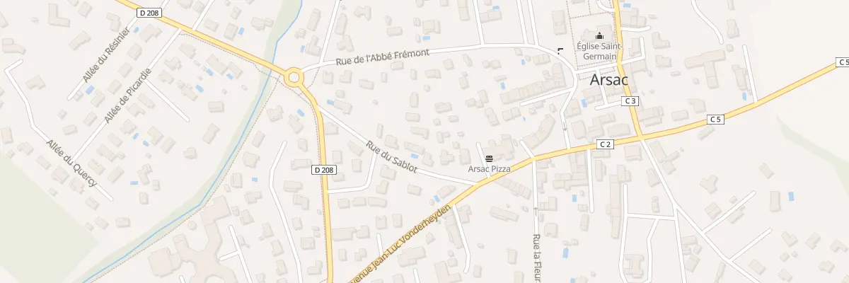Plan du 5B Rue du Sablot à Arsac