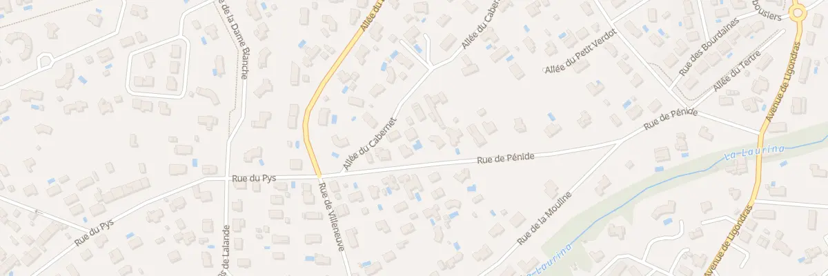 Plan du 6 Rue de Penide à Arsac
