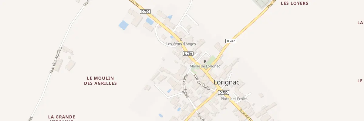 Plan du 5 Rue de Royan à Lorignac