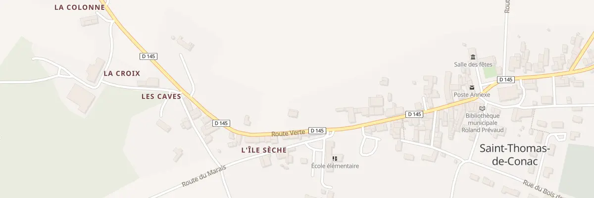 Plan du 108 Rte Verte à Saint-Thomas-de-Conac