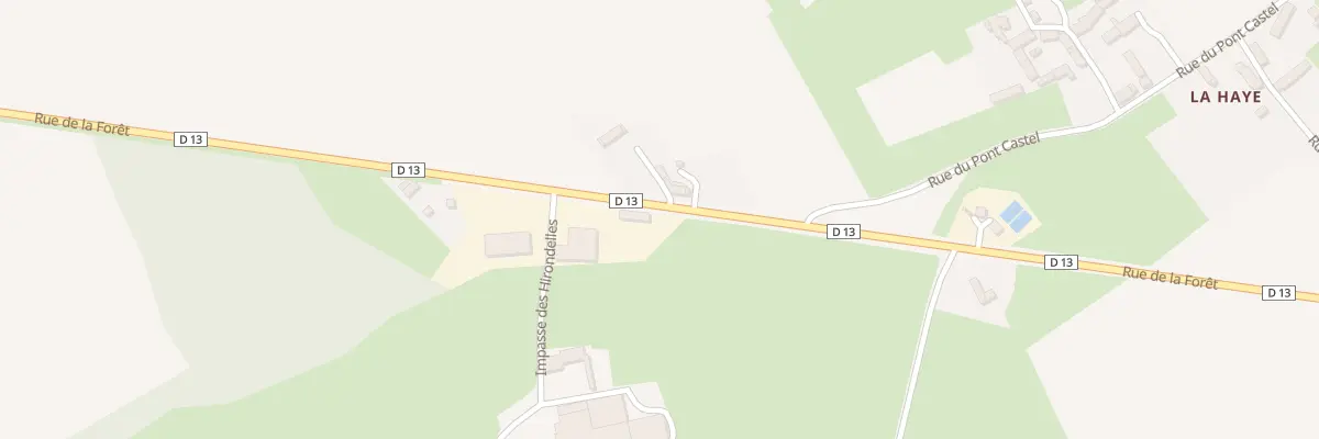 Plan du 25 Rue de la Forêt à Lingèvres