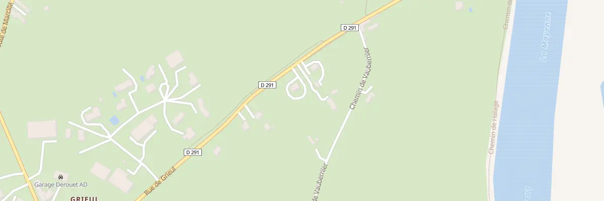 Plan du 16 Rue de Grieul à Grez-Neuville