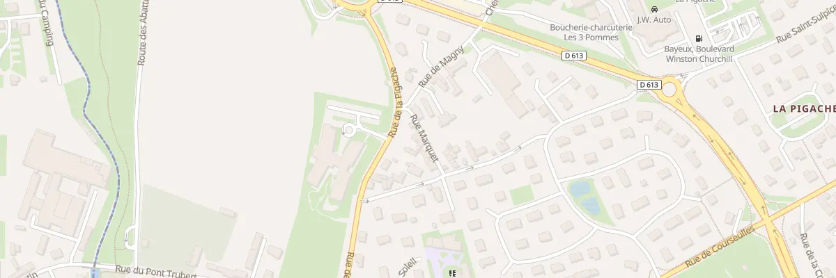 Plan du 14 Rue de la Pigache à Saint-Vigor-le-Grand