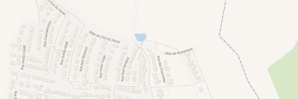 Plan du 2 All de Noizement à Bonchamp-lès-Laval