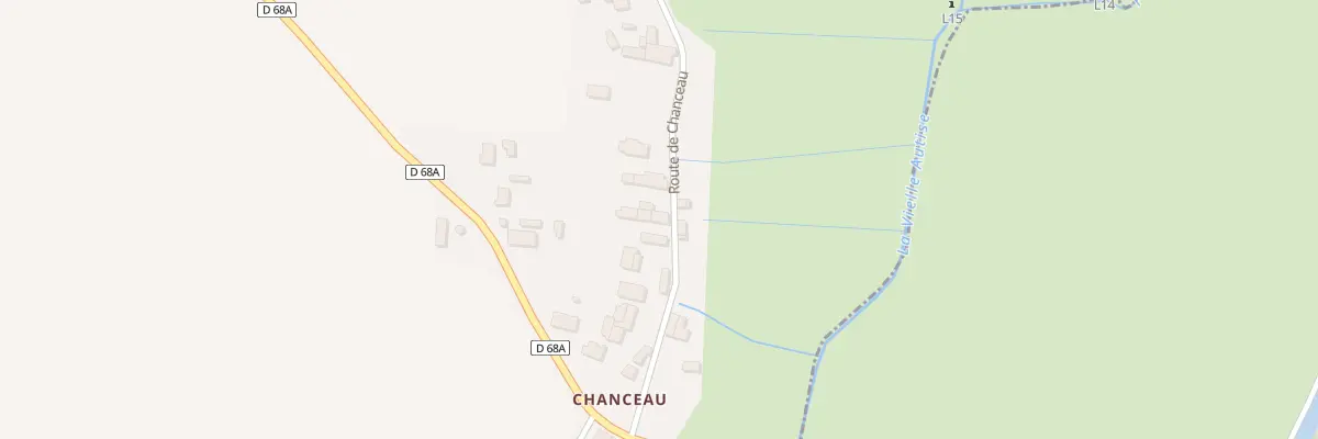 Plan du 30 Rte de Chanceau à Liez