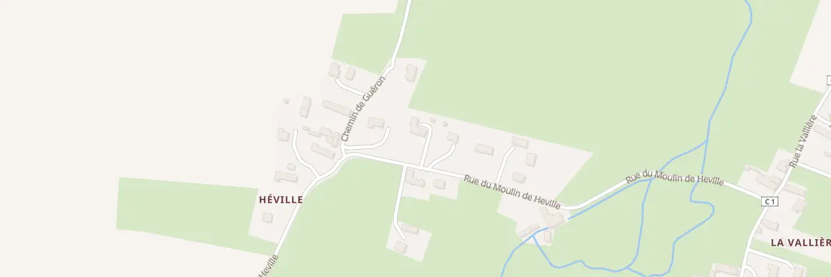 Plan du 14 Rue du Moulin d’Heville à Ellon