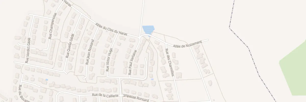 Plan du 20 Imp Lamartine à Bonchamp-lès-Laval