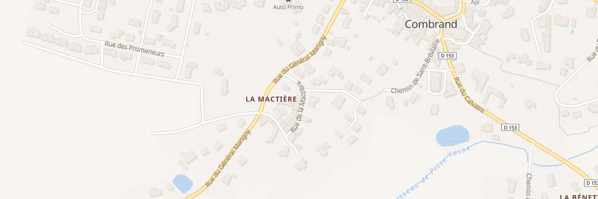 Plan du 8 Rue de la Mactière à Combrand