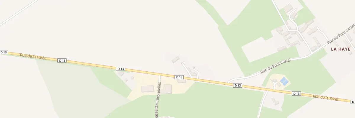 Plan du 6 Rue de la Forêt à Lingèvres