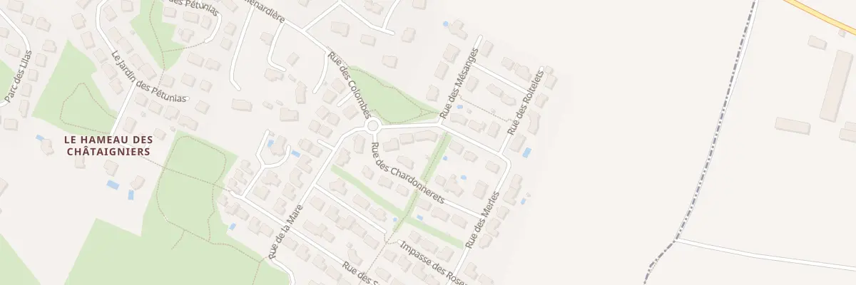Plan du 6 Rue des Alouettes à Forcé