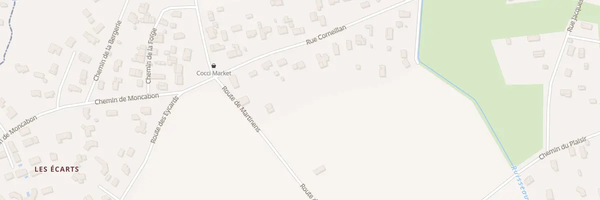 Plan du 328 Lagunegrand Cantenac à Margaux-Cantenac
