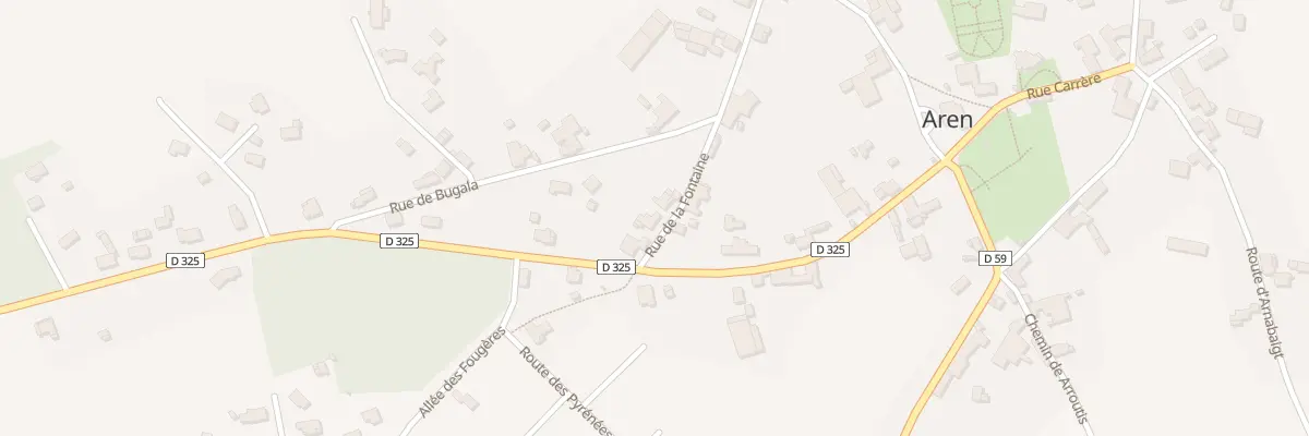 Plan du 24 Rue de la Fontaine à Aren