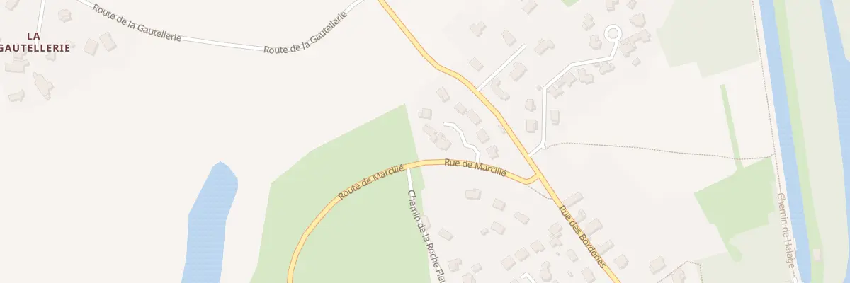 Plan du 7 All de Pomperrein à Grez-Neuville