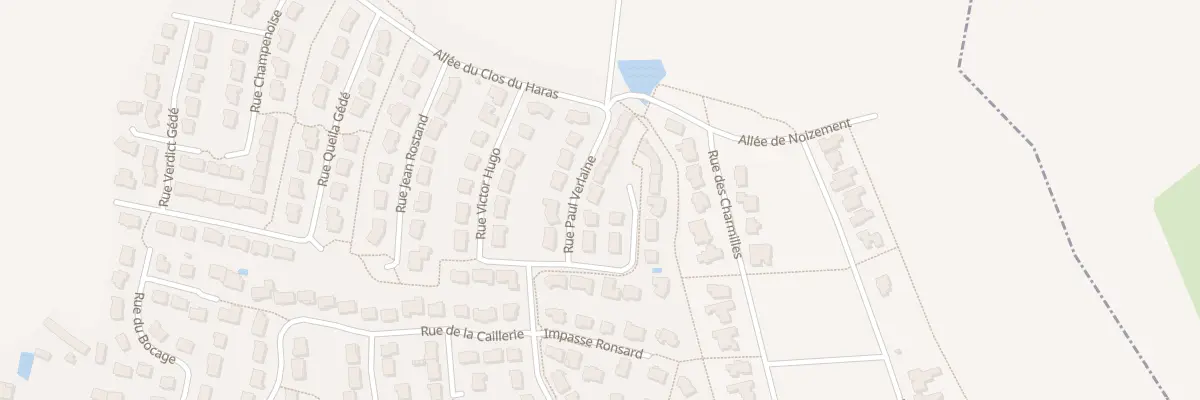 Plan du 9 Rue Paul Verlaine à Bonchamp-lès-Laval