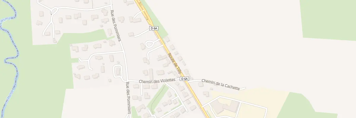 Plan du 513 Rte de Tilly à Monceaux-en-Bessin