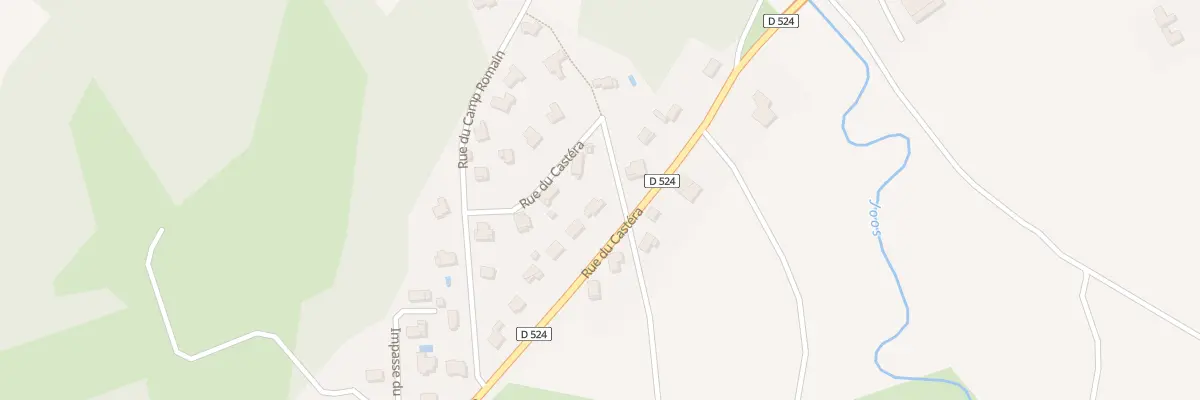 Plan du 10 Rue du Castera à Géronce