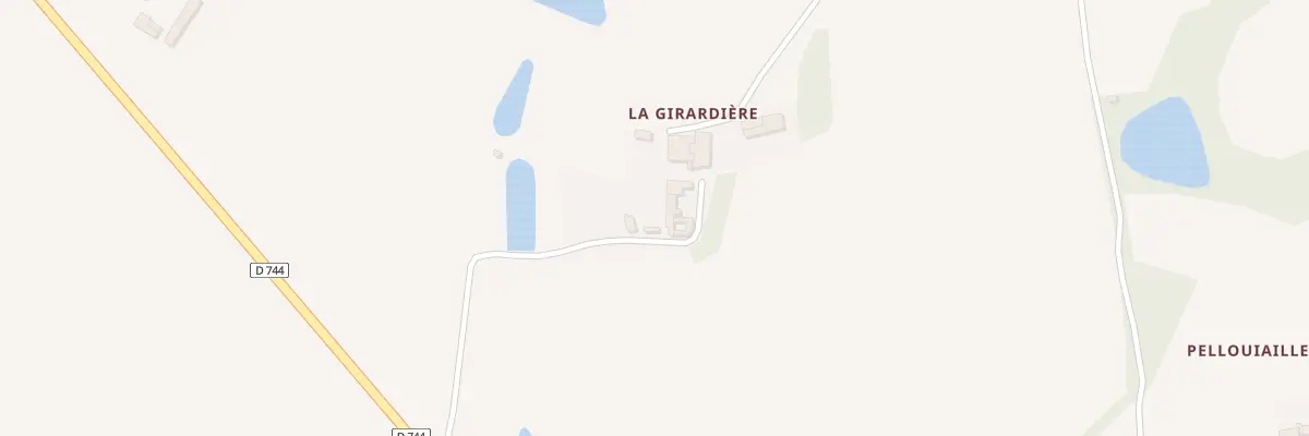 Plan du 1 La Girardière à Combrand