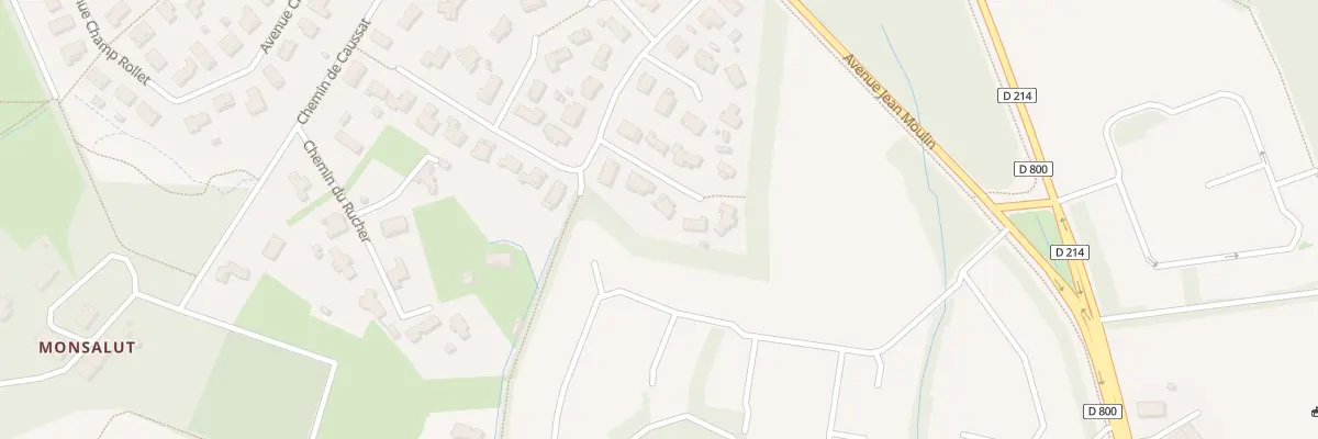 Plan du 5 Che de Lou Floc à Cestas