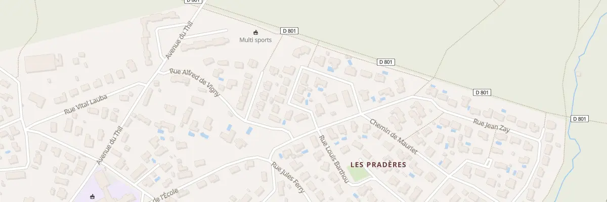 Plan du 3 Rue Alcide Bouchon à Saint-Médard-en-Jalles