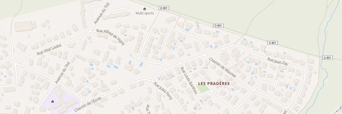 Plan du 2 Rue Alcide Bouchon à Saint-Médard-en-Jalles