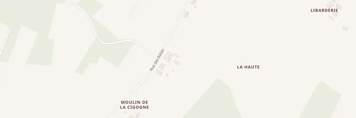 Plan du 16 Rue des Balais à Rioux