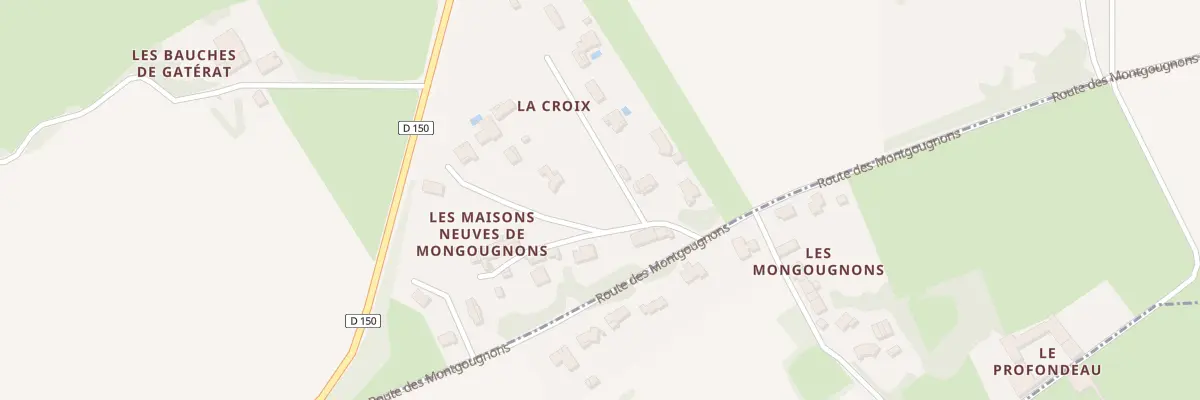 Plan du 4A Pas des Montgougnons à Saintes