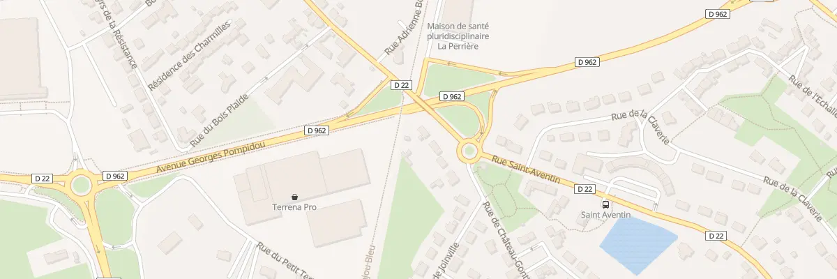Plan du 64 Rue de Chateau Gontier Aze à Château-Gontier-sur-Mayenne