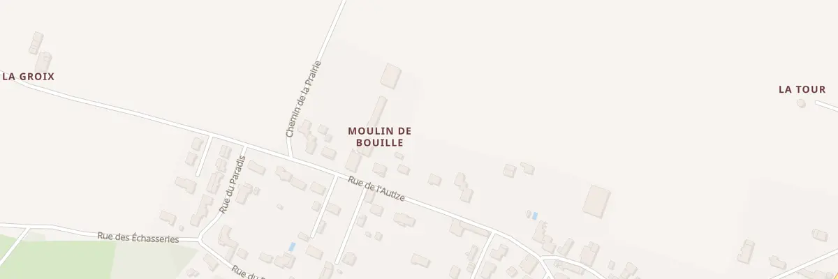 Plan du 90 Rue de l’autize à Bouillé-Courdault