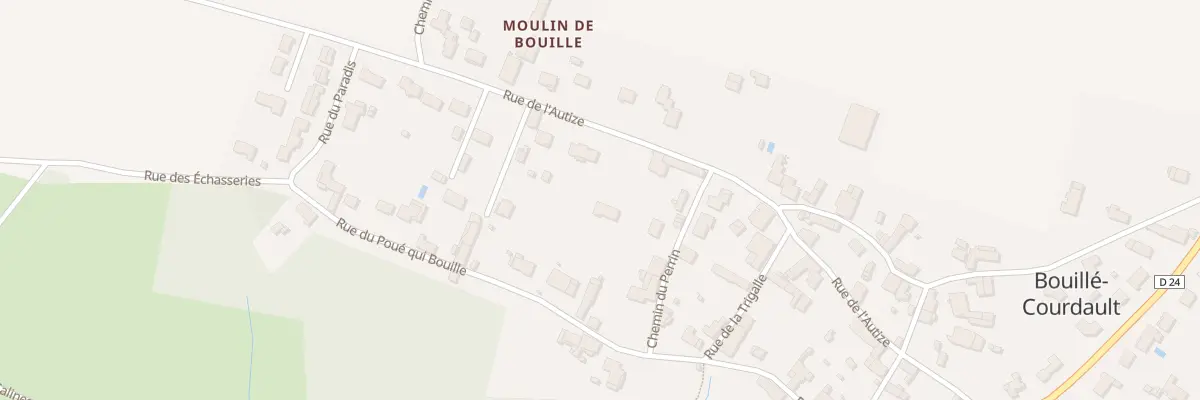 Plan du 79 Rue de l’autize à Bouillé-Courdault